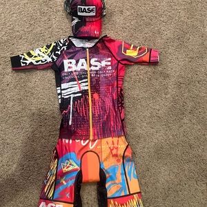 Brand new Women’s one piece Base triathlon kit size medium